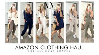 Amazon Shopping Haul For The Everyday Woman with Personal Stylist Melissa Murrell [upl. by Mou404]