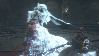 Bloodborne Yharnam Pthumerian Queen Secret Boss Fight 1080p [upl. by Gretal]