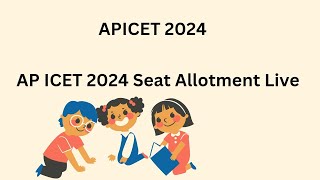 AP ICET 2024 Seat Allotment Live [upl. by Andrus561]