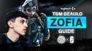 Rainbow Six Siege THE COMPLETE ZOFIA GUIDE BY Beaulo  Best R6 Pro Tips TSM R6S Montage [upl. by Werdn700]