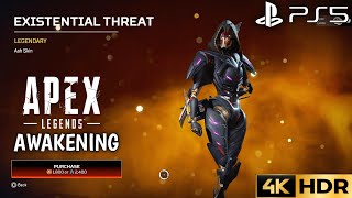 Existential Threat Ash Skin Apex Legends Awakening Event Legendary Ash Skin  Apex Legends Season 13 [upl. by Sasnak434]