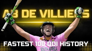 AMERICANS REACT TO AB de Villiers FASTEST 100 OF ALL TIME  REAL FANS SPORTS [upl. by Niel52]