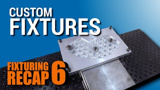 Custom Fixtures Creative Workholding Strategies for CNC Machining [upl. by Aicekat103]