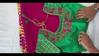 KSIC Mysore silk sarees with blouse designs [upl. by Andromede]