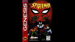 SpiderMan The Animated Series SEGA Genesis Walkthrough [upl. by Nahbois]