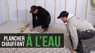 Installer facilement un plancher chauffant à leau [upl. by Ayarahs]