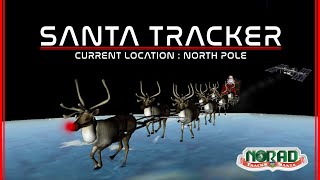 LIVE NORAD Santa Tracker 2022 [upl. by Atinaw]