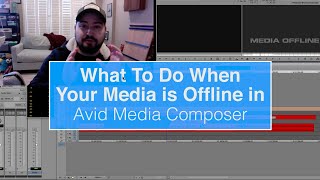 Solved Fixing Offline Media in Avid Media Composer [upl. by Aiekahs806]