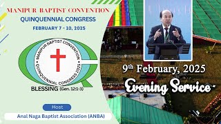 Inaugural Service  MANIPUR BAPTIST CONVENTION QUINQUENNIAL CONGRESS 2025 [upl. by Eehc272]