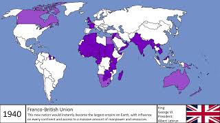 FrancoBritish Union  Hearts of Iron 4 HOI4 Waking the Tiger [upl. by Badger]