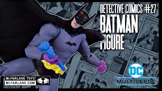 McFarlane Toys DC Multiverse Detective Comics 27 First Appearance Batman TheReviewSpot [upl. by Nohtanoj]