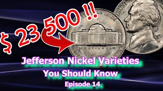 Jefferson Nickel Varieties You Should Know Ep14  1939 1941 [upl. by Leshia]