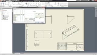 10 CREATING DRAWINGS Autodesk Inventor tutorials [upl. by Tigdirb]