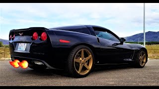 Corvette C6 w Borla ATAK Exhaust [upl. by Ancilin533]