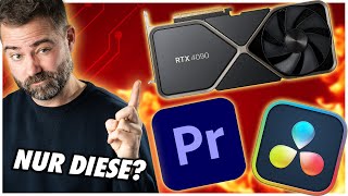 Die RICHTIGEN Grafikkarten für Premiere Pro und Davinci Resolve [upl. by Ydnih]