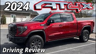 2024 GMC Sierra 1500 AT4X Driving Review  Performance amp Efficiency The Best Of Both Worlds [upl. by Eeraj]