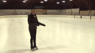 USFSA Basic Skills 1C  Forward twofoot glide [upl. by Lleumas]