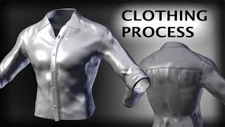 Blender clothing process [upl. by Eda]