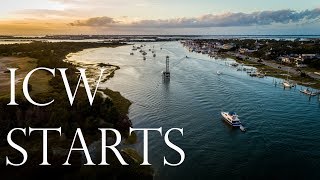 Trawler Life The start of the ICW intracoastal waterway at Norfolk VA to Beaufort NC [upl. by Tterrej]