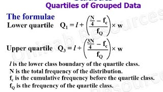 Statistics Quartiles of Grouped Data [upl. by Novak]