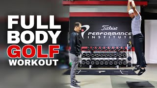 Golf Workout at Titleist Performance Institute [upl. by Gayler]