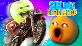 Annoying Orange  The Sibling Challenge [upl. by Melar]