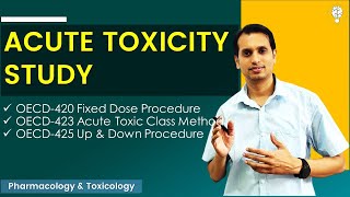 Acute Toxicity Studies  OECD 420 and OECD 423 [upl. by Rafe320]