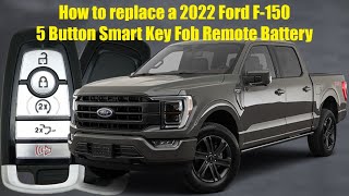 How To Program A 2017  2022 Ford Edge Remote Key Fob  Add A Smart Key Programming  Sync Pair [upl. by Peale]