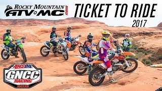 The best place to ride dirt bikes in Utah 2017 GNCC Ticket to Ride  Rocky Mountain ATVMC [upl. by Haywood]