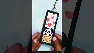 Cute bookmark idea💐💖 hangingcraftideas bookmarkideas keychaincraft shorts diycrafts diyhacks [upl. by Hnib470]