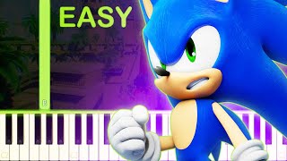 Cyber Space 12  SONIC FRONTIERS  EASY Piano Tutorial [upl. by Hunley977]