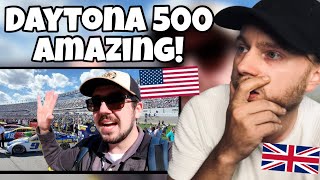 Brit Reacts to DAYTONA 500 Experience  NASCAR [upl. by Coates]