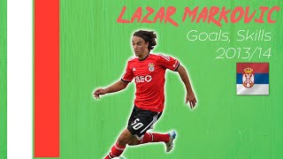 LAZAR MARKOVIC  Goals amp Skills  Benfica  201314 [upl. by O'Donnell]