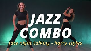 Short Jazz Dance Choreography Tutorial  Late Night Talking by Harry Styles [upl. by Nuoras]