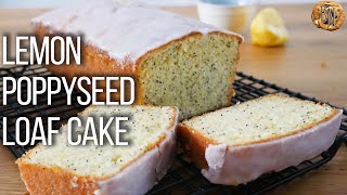 Lemon poppy seed loaf cake [upl. by Kincaid560]