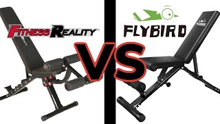 BEST BENCH Under 200 FlyBird VS Fitness Reality 2000 Adjustable Weight Bench Foldable Home Gym [upl. by Acitel]