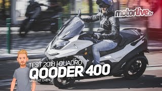 QUADRO QOODER 400 sub  TEST 2018 [upl. by Seldan]