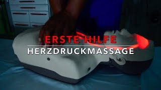 Erste Hilfe Leben retten mit der Herzdruckmassage [upl. by Nevah]