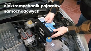 Praca w zawodzie elektromechanik pojazdów samochodowych [upl. by Anthea]