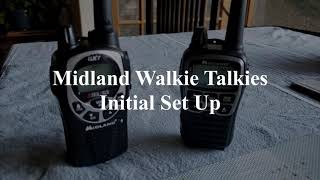 How to Set Up Your Midland Walkies [upl. by Anasus]