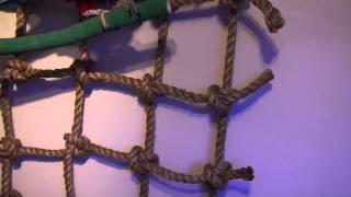 Parrot cargo net knots Part 2 [upl. by Aidni620]