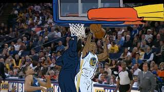 Monta Ellis ANIMATION Honorable Mention [upl. by Azyl]