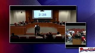 Pearland ISD Board Meeting for 1082019 [upl. by Gunthar]