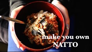 how to make natto  vegan recipe [upl. by Onifled606]