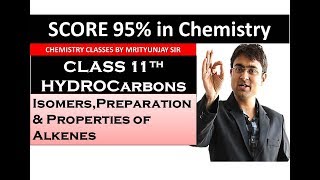 Hydrocarbons  Alkenes amp its preparations Part 6 [upl. by Wendelin]