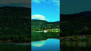 quotLac du Lit du Roiquot Lake of the Kings Bed a magnificent lake formed on the Rhône River💚 france [upl. by Garnes221]