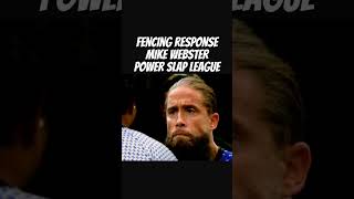 TBI Fencing Response Explainer Mike Webster vs Emanuel Muniz Dana Whites Power Slap League [upl. by Nnylhsa582]