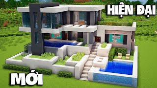 HƯỚNG DẪN CÁCH XÂY NHÀ HIỆN ĐẠI SIÊU ĐẸP TRONG MINECRAFT  ZENER 18 [upl. by Mohl]