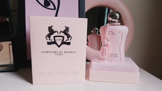 Parfums de Marly Delina Exclusif Unboxing and Review [upl. by Drhcir708]