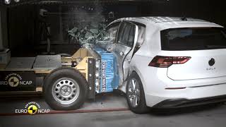 Euro NCAP Crash amp Safety Tests of VW Golf 2019  Update [upl. by Ahsha]